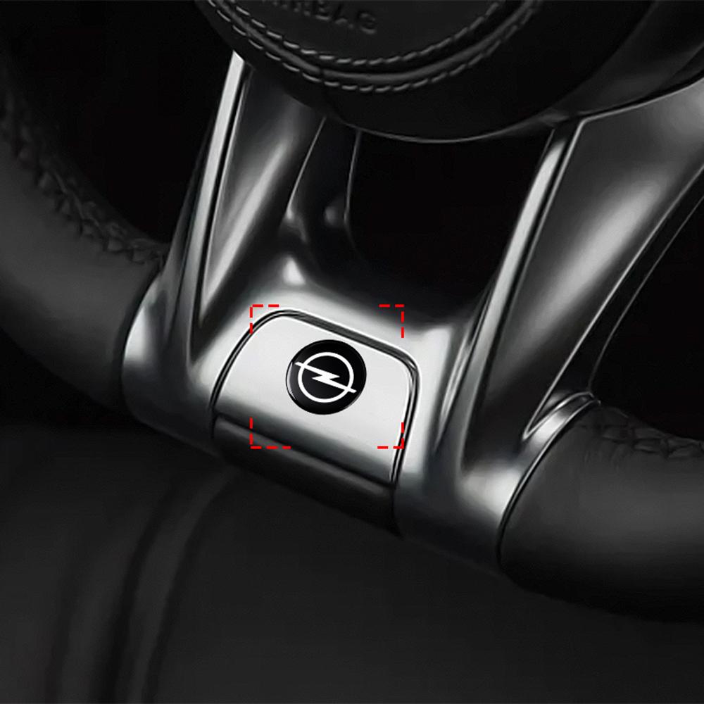 2/5/10/20pcs 14MM Car Remote Key Emblem Decoration Logo Stickers for Opel Astra H G Insignia Antara Ampera Mokka Zafira Corsa