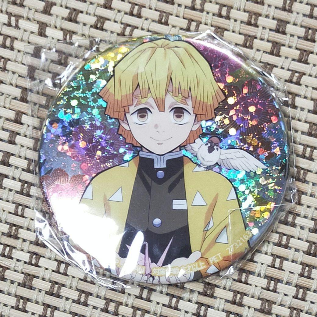 

[USED] Zenitsu Agatsuma Holographic Can Badge Namco Limited