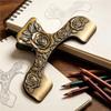 Zinc Zinc Zinc Alloy Metal Book Clips Exquisite Embossed Piano Sheet Music Folder  Decorating Journals