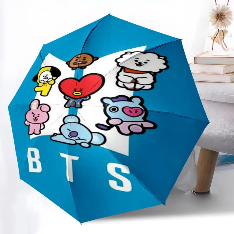 Harmony Diversity Folding Umbrella Suitable for All Seasons Umbrella Printing Gift Sun Umbrella