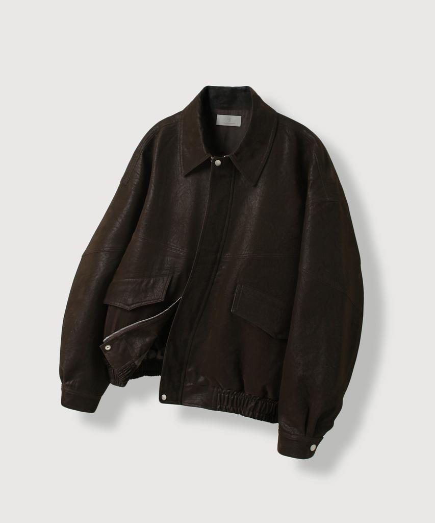Mood Inside Stitch Faux Suede Jacket_Brown