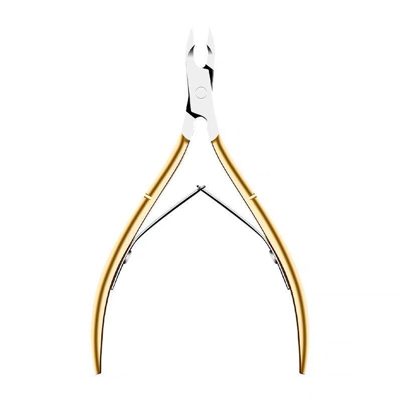 Gold Plated Stainless Steel Dead Skin Nipper & Ingrown Nail Clipper D501
