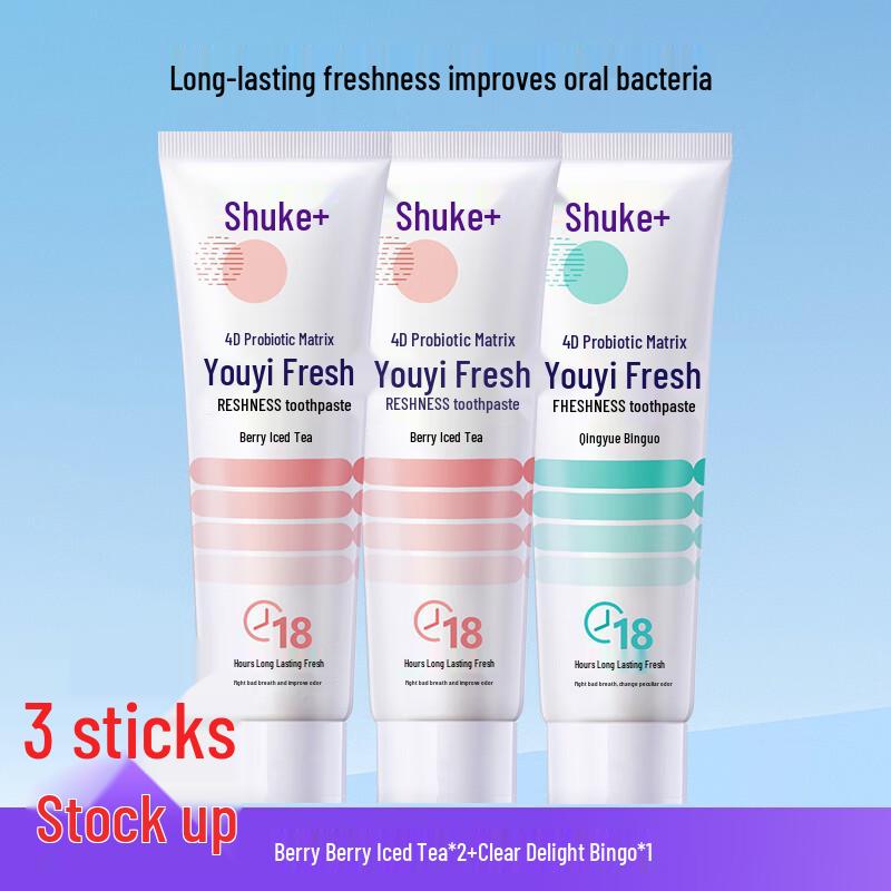 

Shuke Probiotic Toothpaste