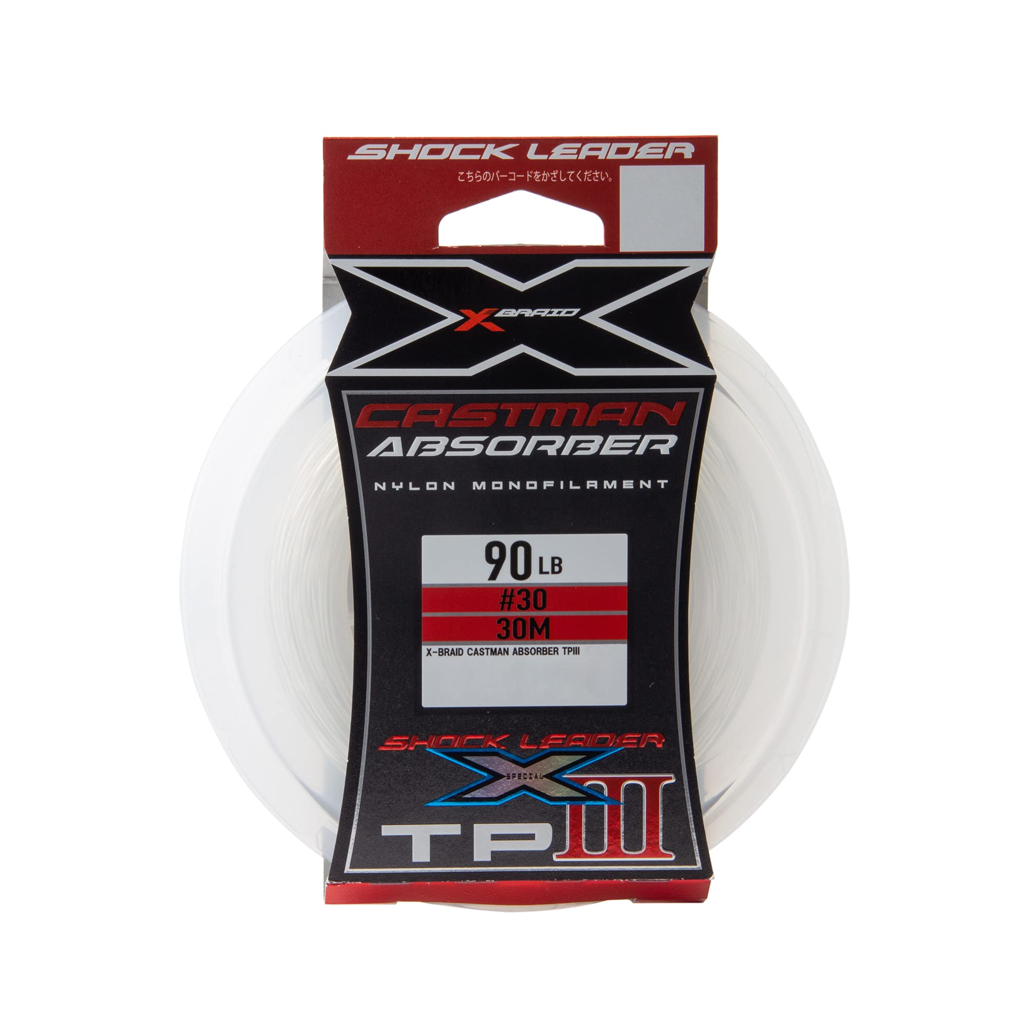 

Castman Absorber TP3 30м 40 110фунтов X-Braid № чистый