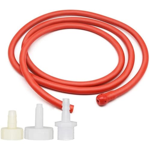 Enema Tube, Anal Cleansing Syringe, Replacement Head Accessory, Multi-Purpose Irrigator Nozzle, Tube, Vaginal Cleansing, Manual Anal Cleansing Tube, 5