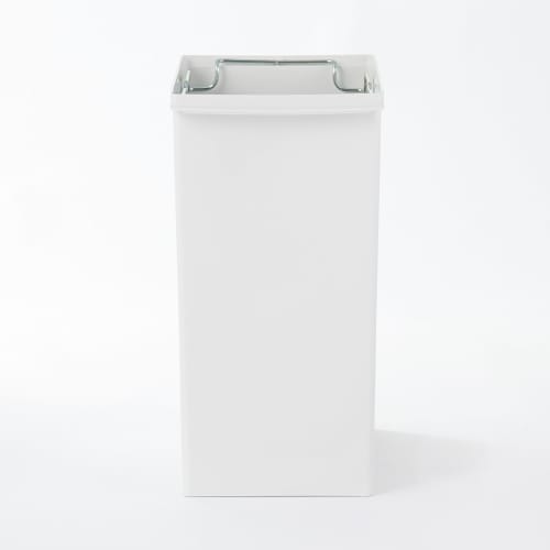 MUJI Dust box with selectable polypropylene lid, small (for 20L bag), light gray MAB07A6S