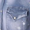 DSQUARED2 luxury men's denim shirt made in Italy NEW - Size: IT52