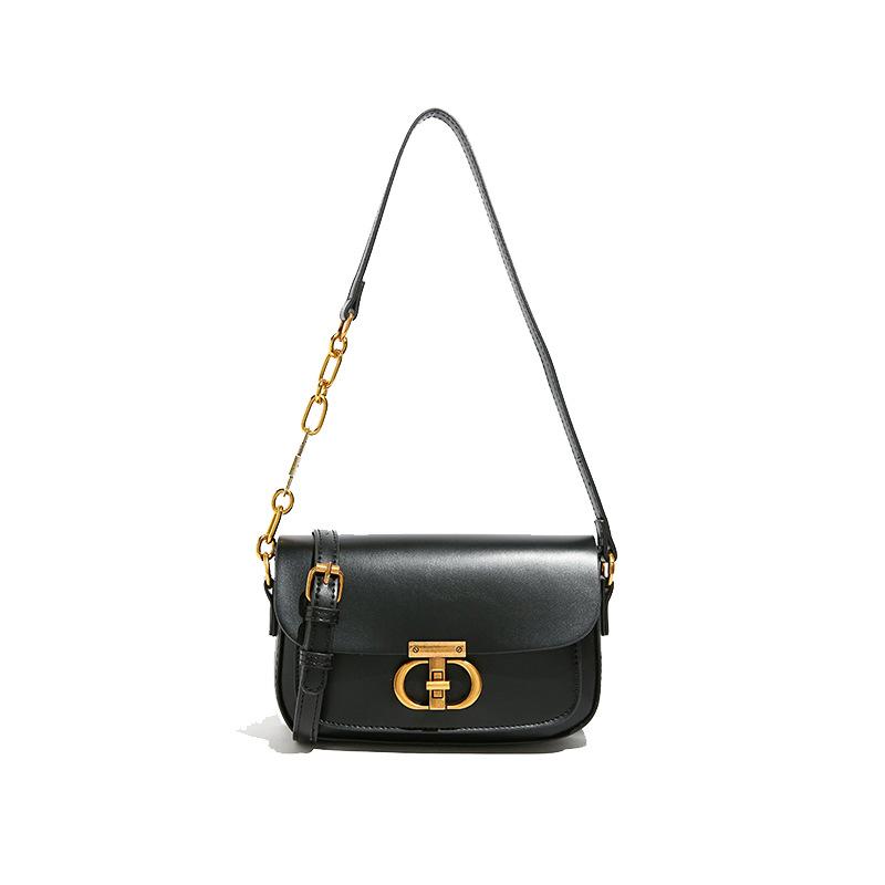 Large-capacity Retro Fashi Bag Women s Versatile New Maillard Small Square Bag Texture Niche Shoulder Bag