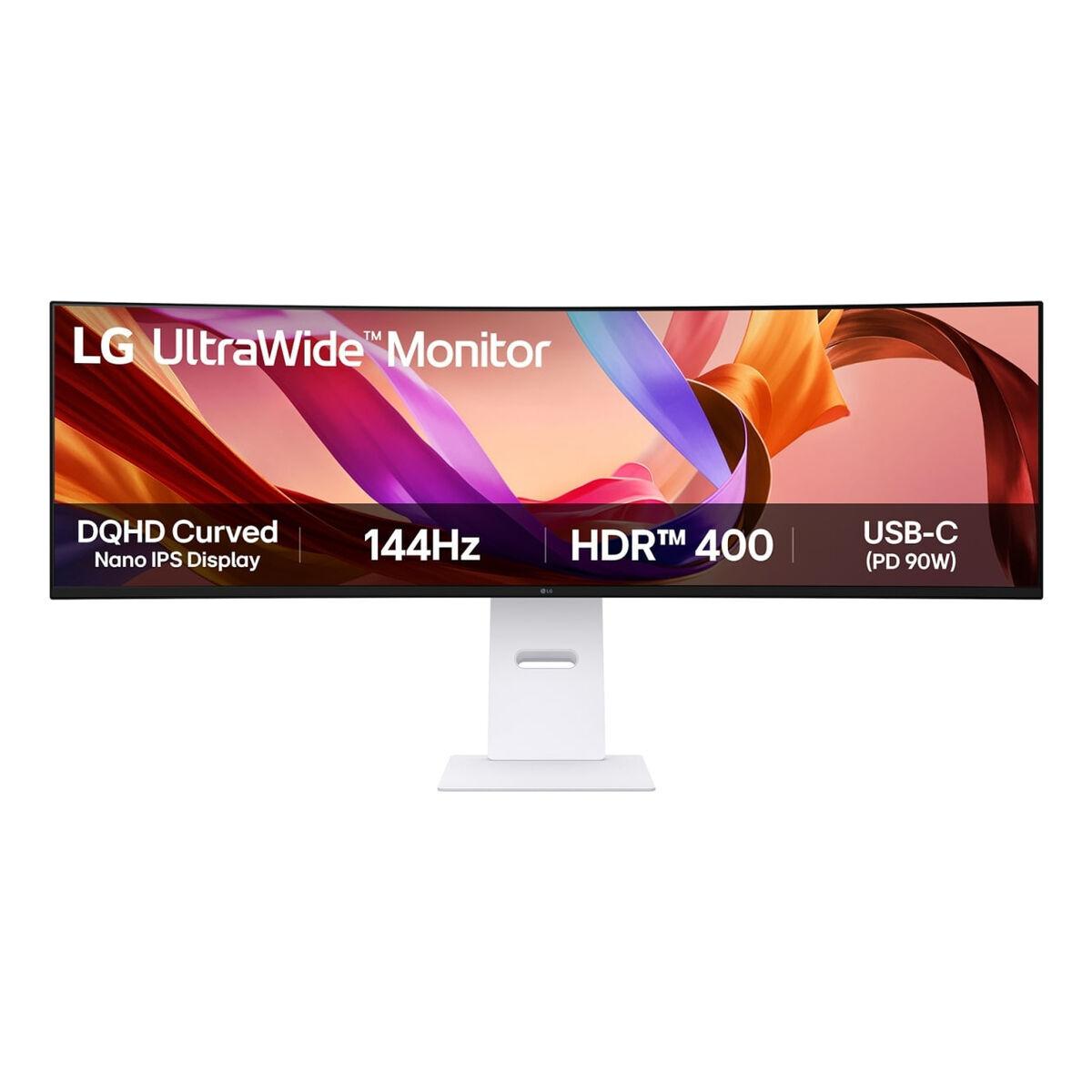 Lg Electronics Lg Ultrawide 49U950a-W 49 Zoll Dqhd Curved Nano Ips Led 32:9 144 Hz Office Monitor Weiß 49U950a-W.aeu - Bild 8