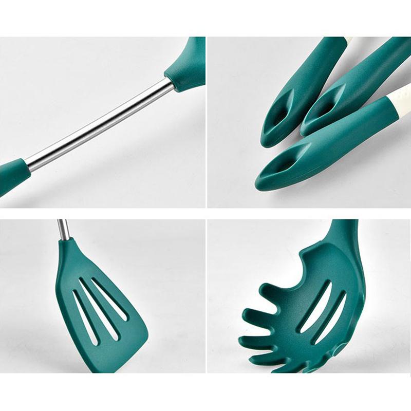 1ks Naběračka na rýži Silikon Kuchyňské doplňky Nářadí Polévka Špagety Rýže Smažená vejce Server Nádobí Kuchyňské nádobí Nádobí na vaření