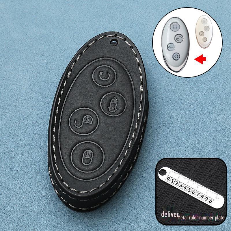 High-End Car Key Cover for BYD Models: Han, Yuan Plus, Dolphin, Tang DMI, Song Max, Destroyer 05, Seagull