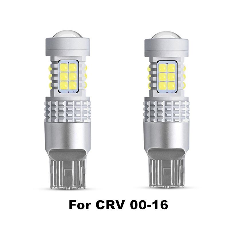 

Для CR-V CRV 2000-2021 2 шт./лот Canbus безошибочная светодиодная белая резервная лампа заднего хода For 00-16