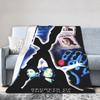 Manta de Franela de la Película Expediente X Fox Mulder Dana Scully y John Doggett Walter Skinner Ropa de Cama Mantas para Colcha Funda de Sofá