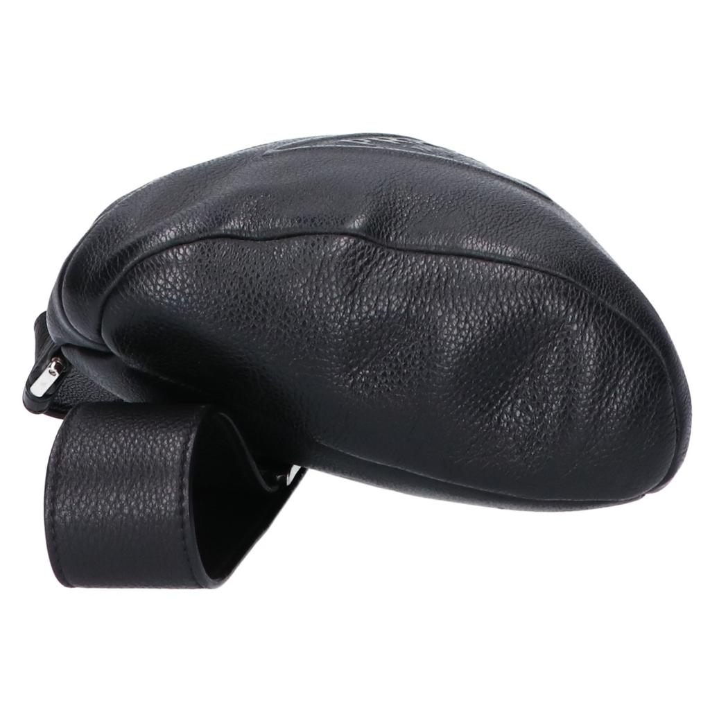 PRADA 2VZ098 Vitello Dino Cow Leather Crossbody Bag Shoulder bag blackUsed