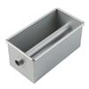 Non Stick Square Bread Loaf Pan with Flowing Heart Design for Perfect Cakes