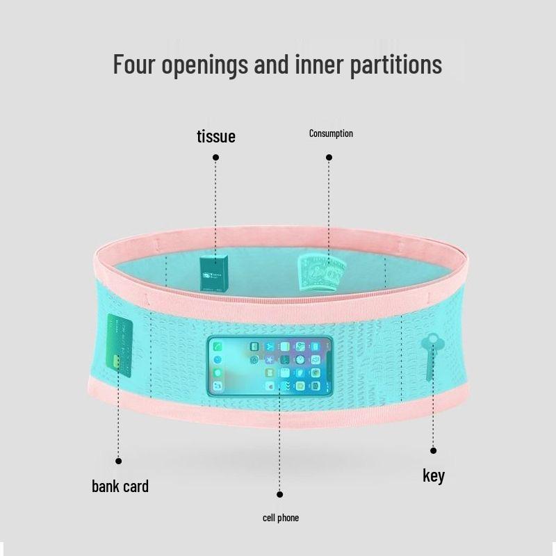 Women's Lightweight Outdoor Marathon Waist Bag & Phone Holder
