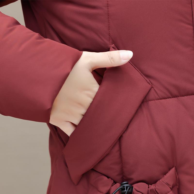 Fashion Winter Long Coat Female Clothes Hooded Thick Warm Casual Winter Jacket Women's Parkas