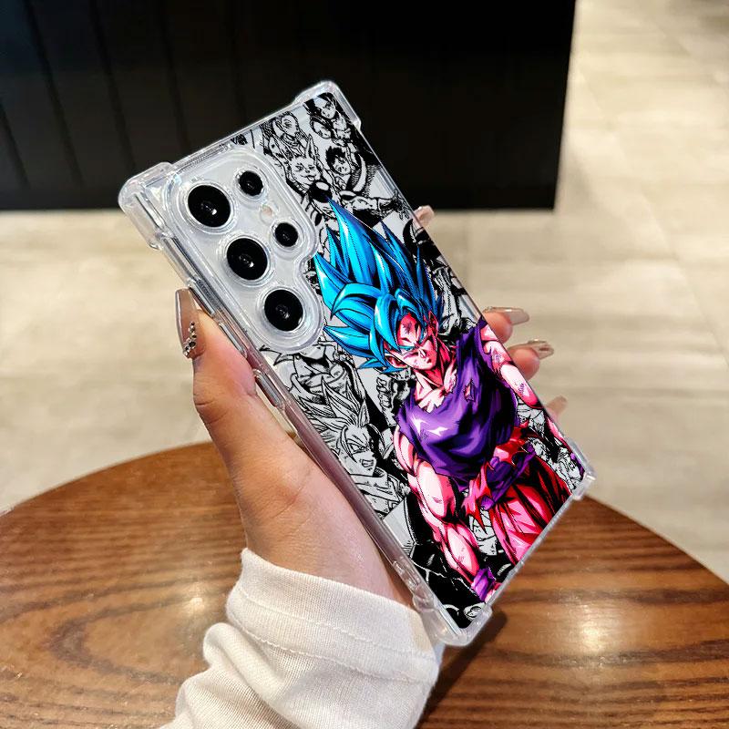 Dragons Balls Goku Vegeta Super Saiyan Phone Case For Samsung Galaxy S25 S24 FE S26 S23 S22 S21 S20 Ultra S26 Plus S25 FE Cover