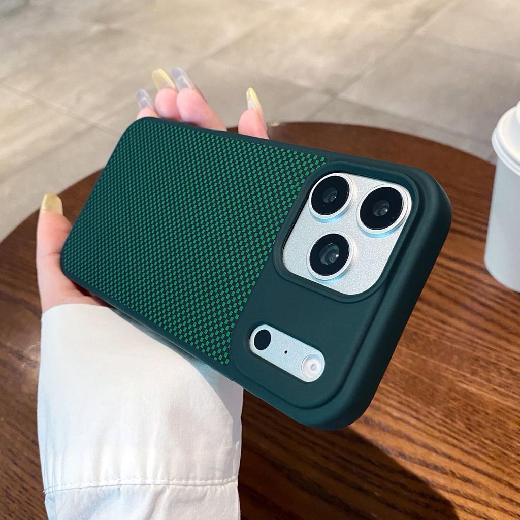 Luxury Business Magnetic Phone Case for iPhone 17 Pro Max 16 Pro All-in-one button Anti-fall Comfortable Grip For Magsafe Cover