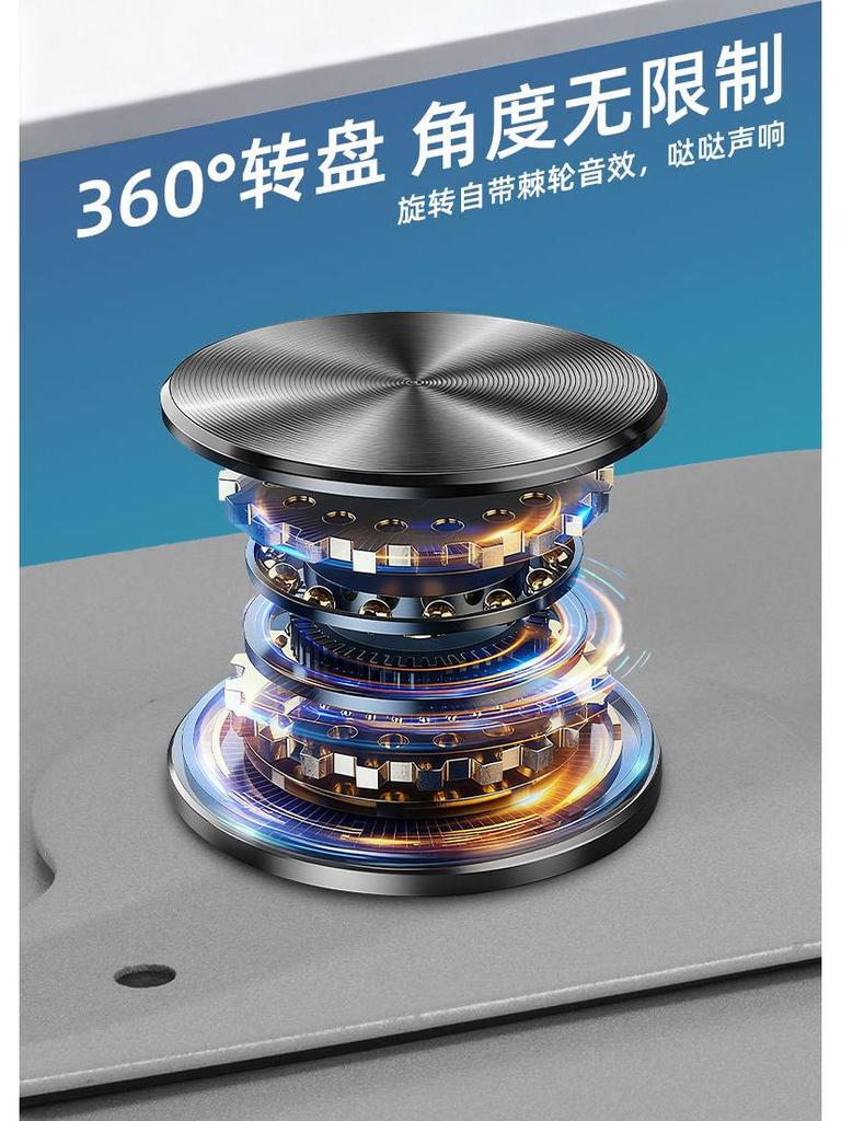 Foldable 360° Rotating Laptop & Tablet Stand with Adjustable Height & Heat Dissipation