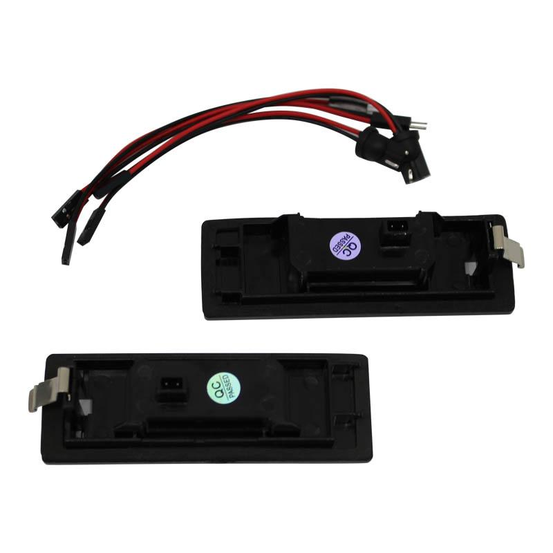 LED License Number Plate Lamp Car Light Luz No Error for BMW 1 Series E81 E87 E63 E64 M6 E85 E86 Z4 F12 F13 F20 K48