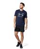 UA TECH GRAPHIC SS SEASONAL Midnight Navy XXL [Under Armor] / /