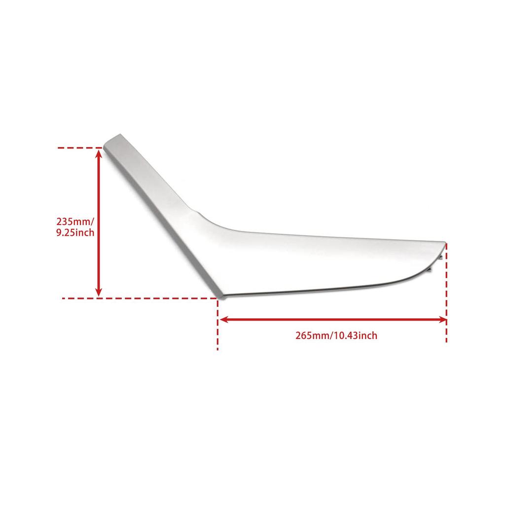 2 buc Acoperire ornament mâner interior ușă stânga și dreapta Pentru Volkswagen Golf 6 MK6 2009-2013