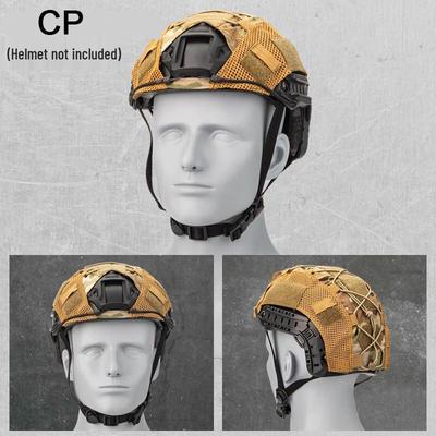Copertura Mimetica per Casco Tattico Miflame con Corda Elastica (2 pacchi)