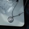 Versatile Smiley Face Necklace: Chic European & American Design