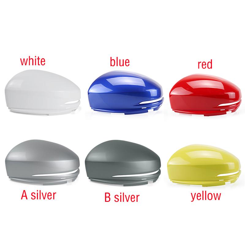 For Honda Fit Jazz Shuttle GK5 2014-2018 Car Wing Door Side Mirror Cap Shell House Outside Rearview Mirror Cover