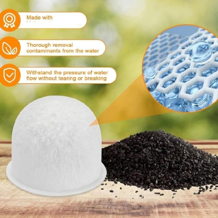 6Pieces Water Filter Pods Kitchen Appliance Part Coffee Improvement Filter for Coffee Makers WGCM100S WGCM110S WGCM120S