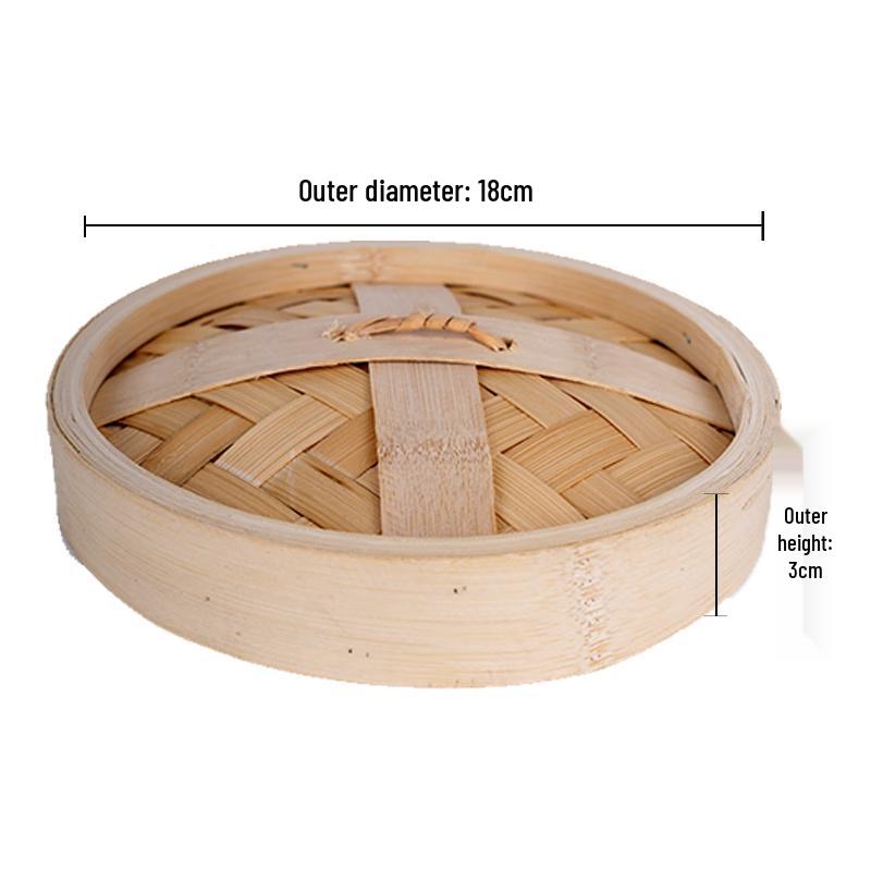 Commercial Moso Bamboo Steamer Basket