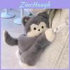 Cartoon Husky Plush Shoulder Bag For Kids With Storage And Car Stitching Design