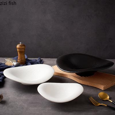 Keramik Speiseteller Suppenschüssel Obstteller Salatschüssel Dessertschalen Nudelschalen Stachelscheibe Snacktablett Nudelteller Sushiteller