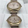 Used Operating CITIZEN xC Citizen Cross Sea Radio Solar Titanium Pink Beige Roman Watch Eco-Drive Watch