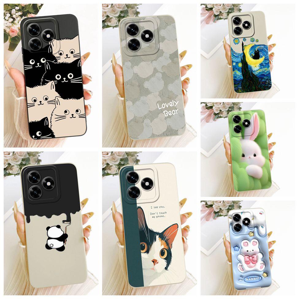 For Honor X5c Casing For Honor X5c Plus Case Cover Luxury Fashion Cute Cartoon Funny Painted Silicone Casing NLA-LX1 NLA-LX2P