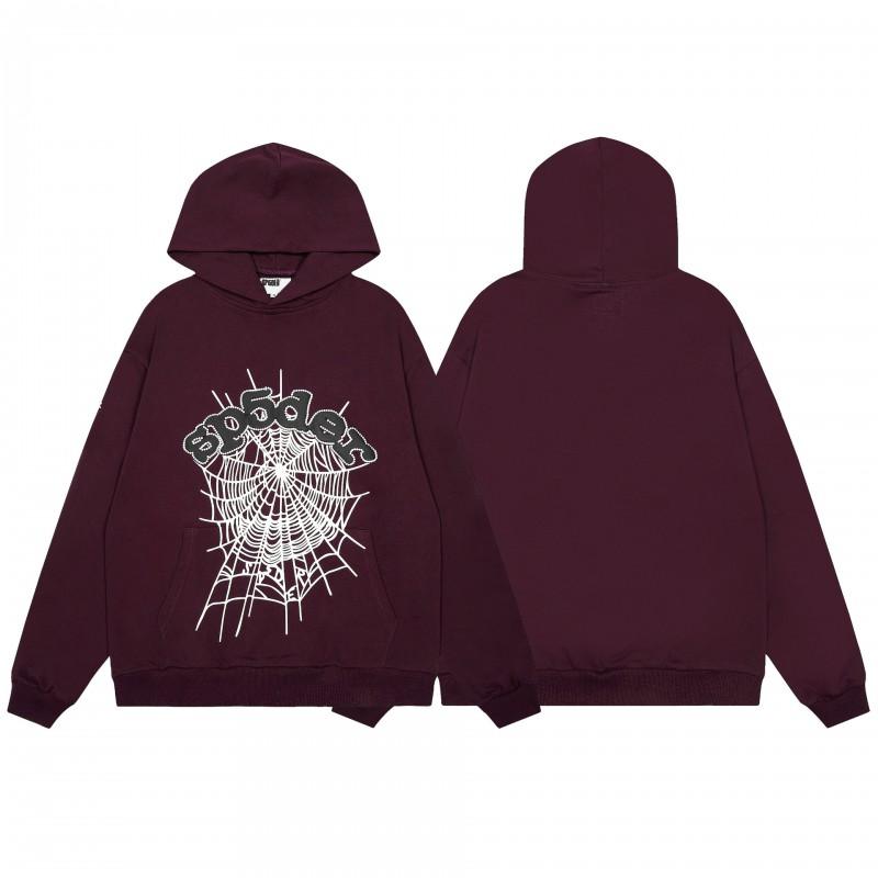Sp5der Streetwear Hoodie Jogger Set Cotton