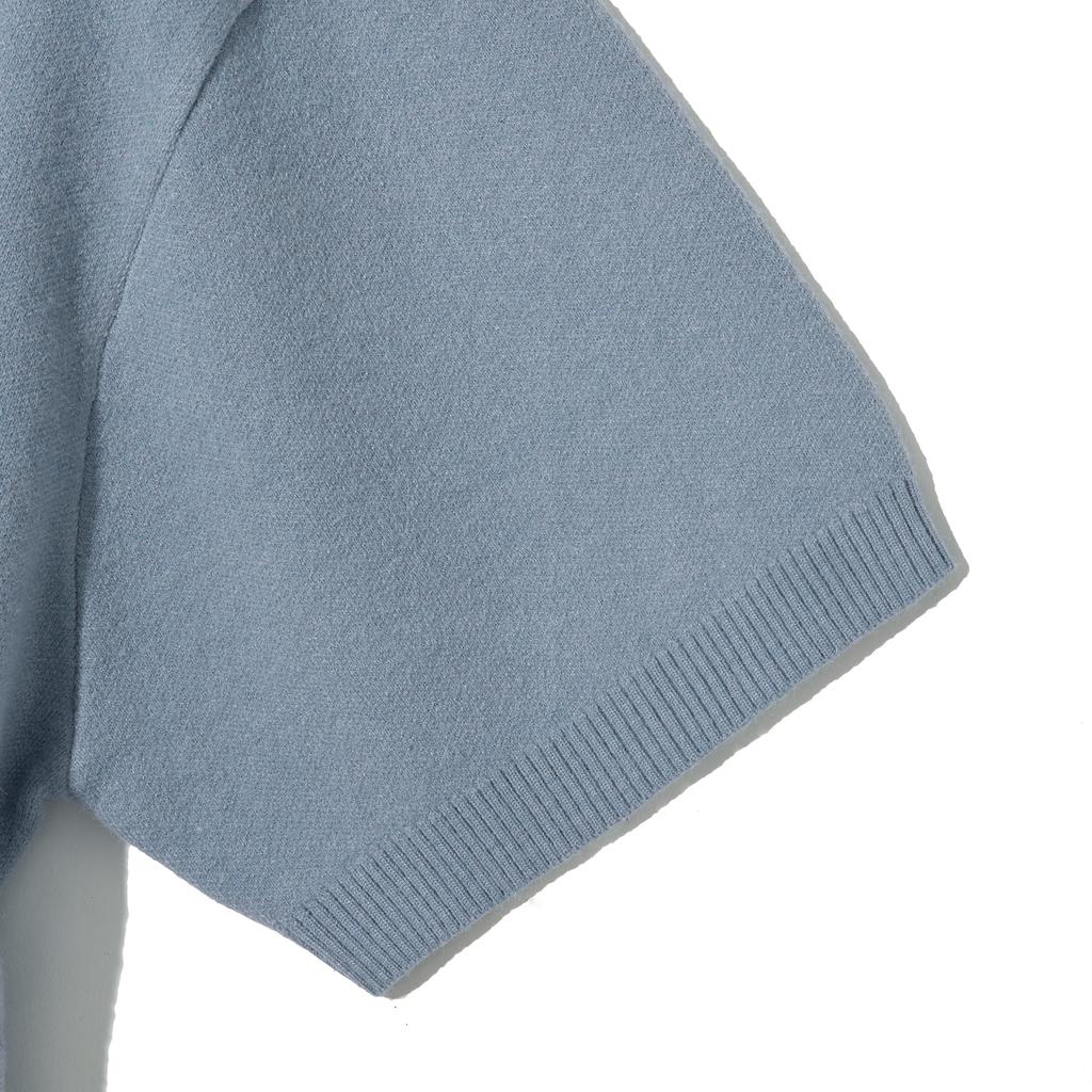 FILLUMINATE Star Graphic Half Knit - Light Blue