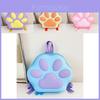 Adorable Cartoon Cat Paw Backpack For Kids Gender Neutral Oxford Fabric School Bag