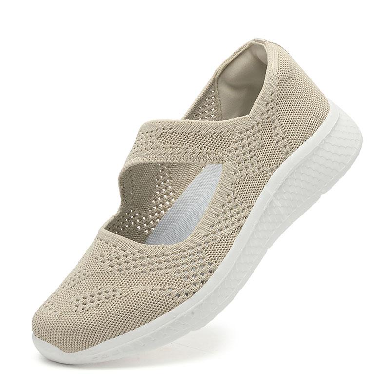 

Весна 2024 Новий щоденний спортивний легкий жіночий спортивний кросівки з круглим носком для бігу на плоскій підошві, дихаюче взуття великого розміру 35