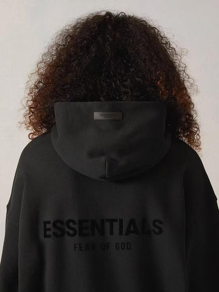FOG ESSENTIALS Fleece Hoodie Set: High Street Trendy Brand with Original Packaging Bag.