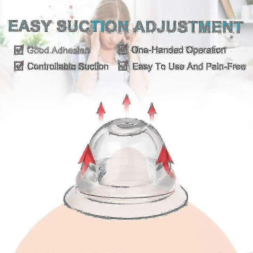 Niplette Set Of 2 Invisible Suction Cups For Flat And Inverted Corrector - Made Of Food Grade Silicone - 100% Silicone SZRH A-W