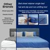 4 Heavy Duty Sheet Holders Non-slip Mattress Straps for All Sheet Sizes.Easy Install Keep Sheets Fixed. Great for Modern Bedding