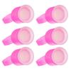 50PcsCelsiusset Disposable Tattoo Ink Cups With Sponge Pigment Holder Permanent Makeup Red
