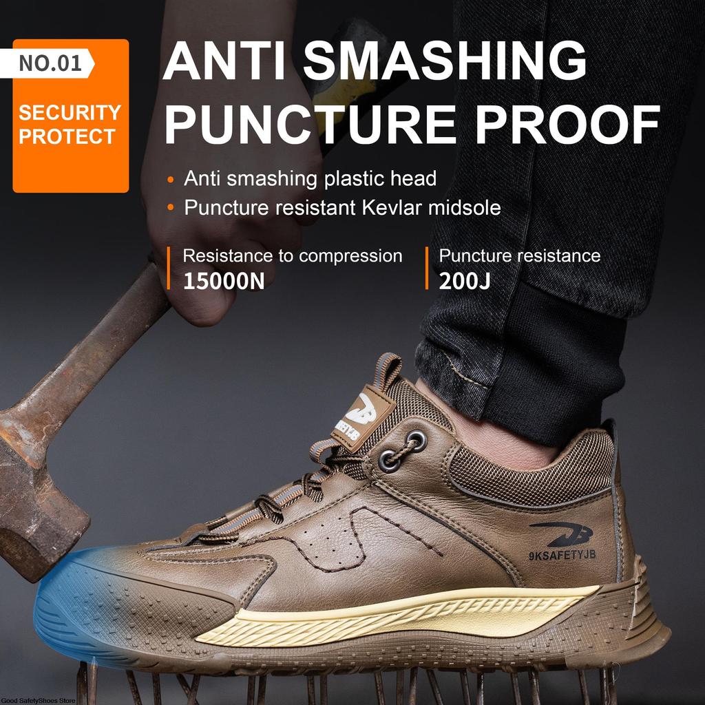 Männliche 6KV isolierte Schuhe Anti-Smash Anti-Pannen-Sicherheitsschuhe Männer Composite Toe Arbeits Turnschuhe Unzerstörbare Schuhe Männer Stiefel