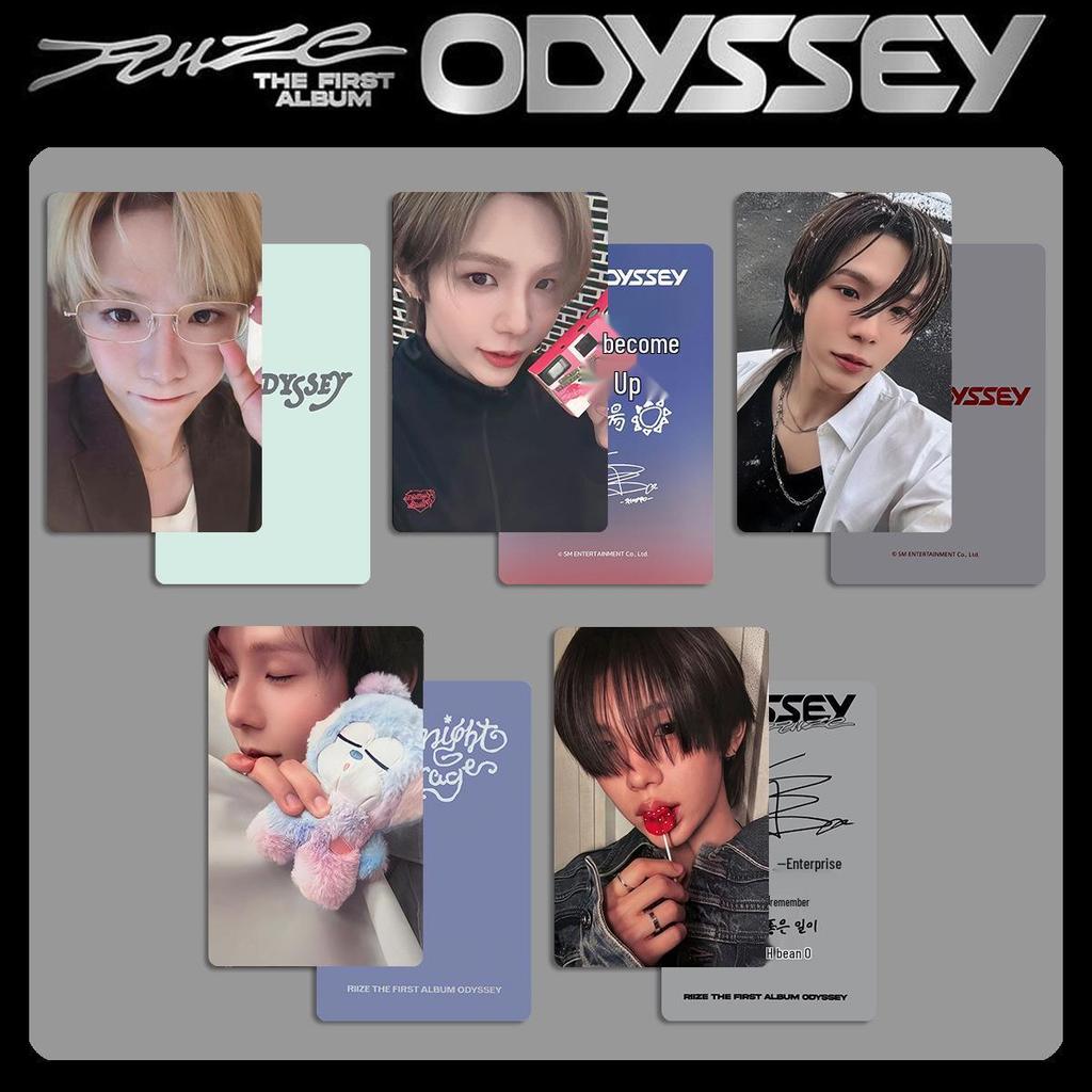 RIIZE Odyssey Fanmeeting Fotokaarten: Speciale Editie Willekeurig Pakket BRIIZE
