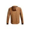 Under Armour Rush Legacy Colorblock Training Zip Jacket Men Tops Brown 1366186-277