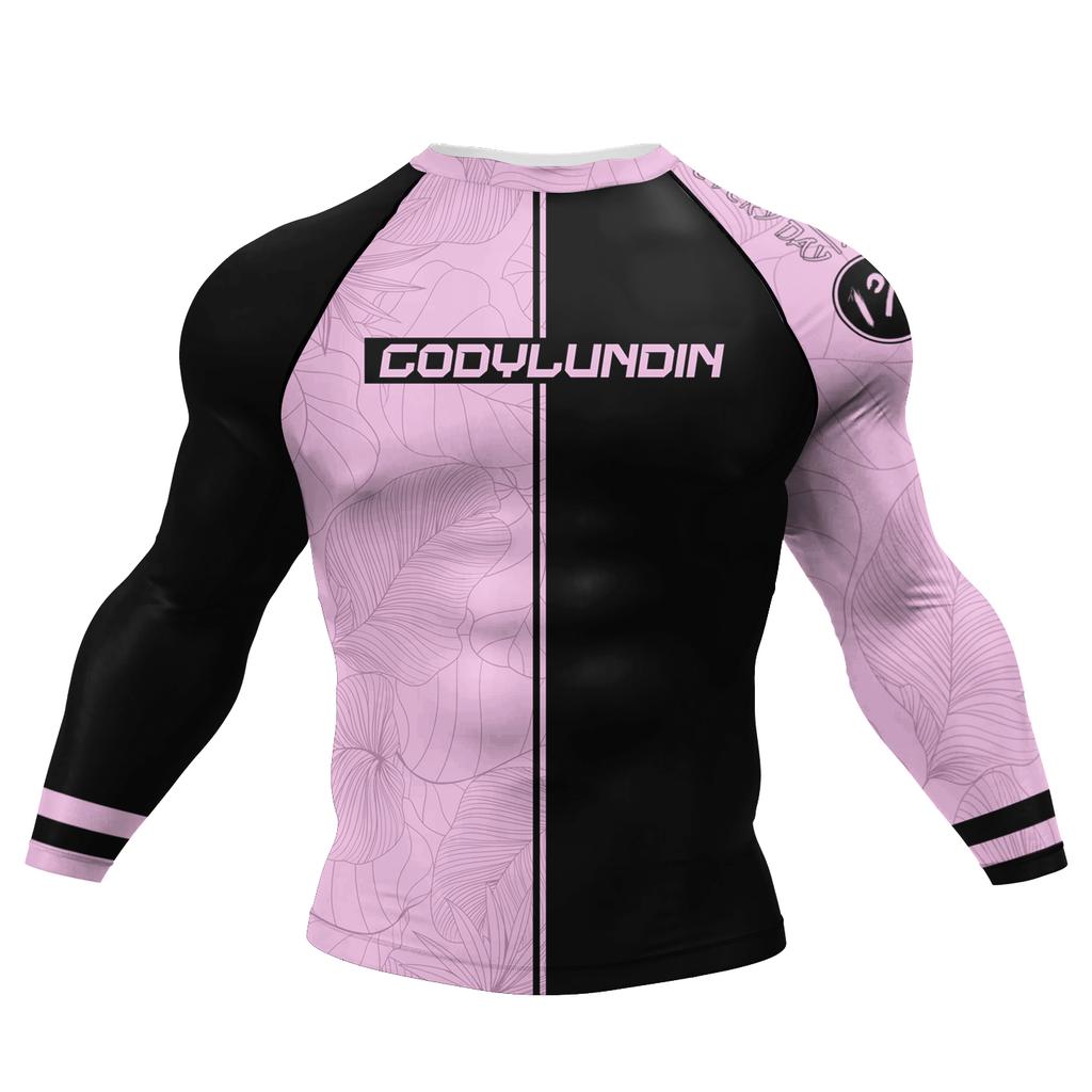 Cody Lundin Custom Bjj Mma Compression Rashguard Camo Jiu Jitsu No Gi Long Sleeve Bjj Rash Guard Fitness Wear