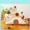 Plush Calico Cat Pillow With Soft Pp Cotton Filling For Kids And Adults