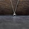 Black Onyx  Necklace Sterling Silver Necklace Black Stone Dainty Necklace for Beginning Onyx Jewelry  Bridesmaid Gift Gift for Her